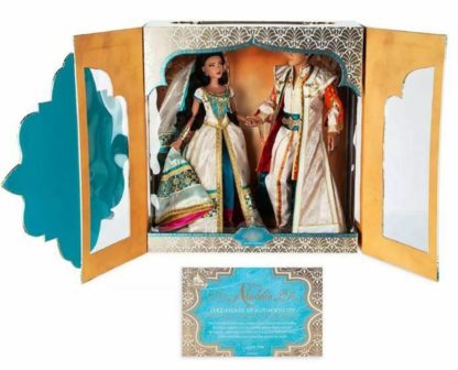 Disney Jasmine and Aladdin Limited Edition Doll Set - Live Action Film - 17" - Image 7