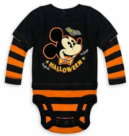 Disney Store Mickey Mouse My 1st Halloween One-Piece Romper Bodysuit