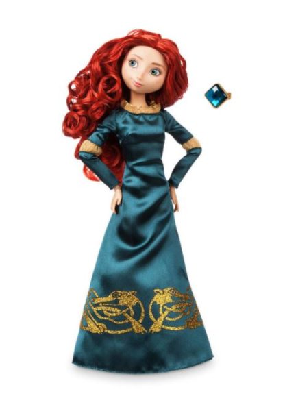 Disney Store Princess Merida Classic Doll 11 1/2" and Ring