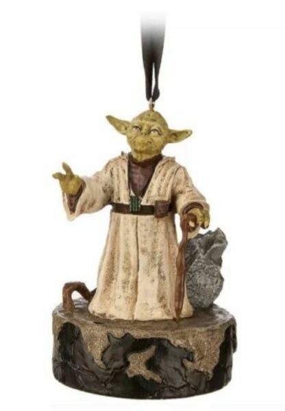 Disney Store 2020 Sketchbook Ornament Star Wars Yoda Living Magic Talks