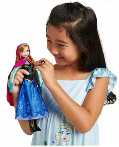 Disney Anna Classic Doll with Ring - Frozen 11 1/2" - Image 2