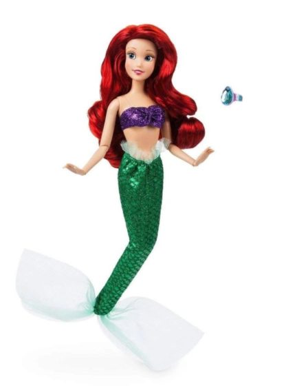 Disney Ariel Classic Doll with Ring - The Little Mermaid - 11 1/2"