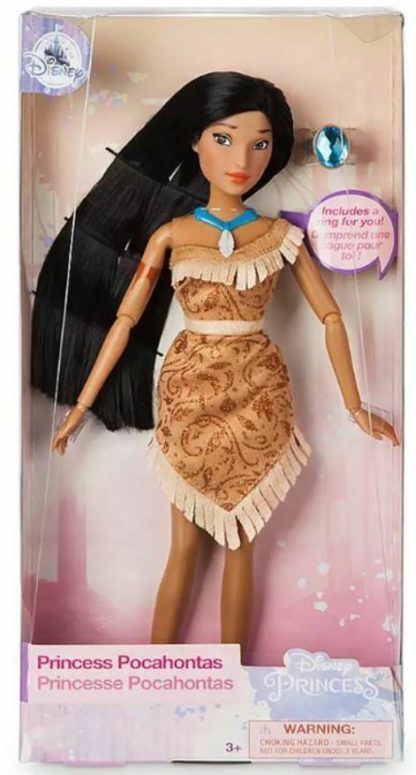 Disney Pocahontas Classic Doll with Ring - 11 1/2" - Image 2