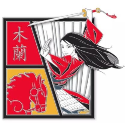 Disney - Mulan with Horse Pin – Live Action Film – Limited Release