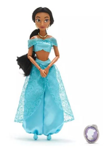 Disney Princess Jasmine Classic Doll with Pendant - Aladdin - 11 1/2"