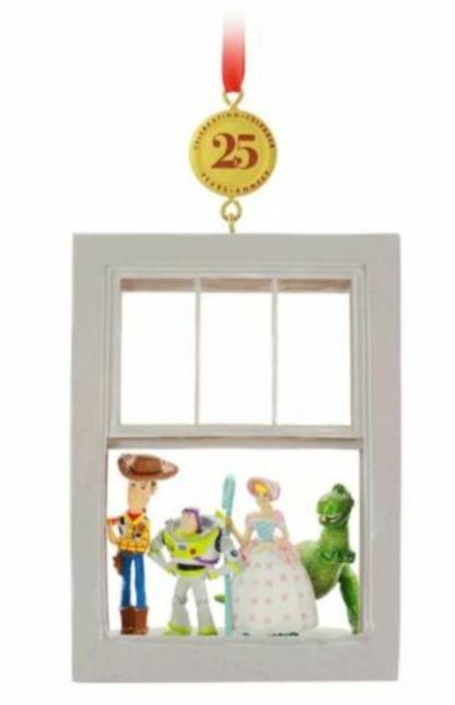 Disney Store Toy Story 25th Anniversary Legacy Sketchbook Ornament