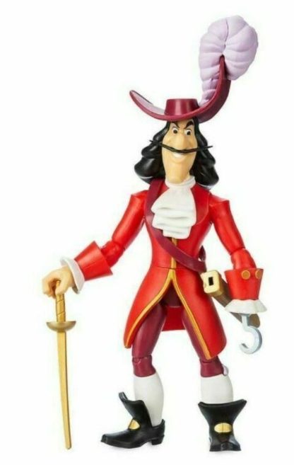 Disney Store Captain Hook Action Figure Toybox 5.5" Peter Pan