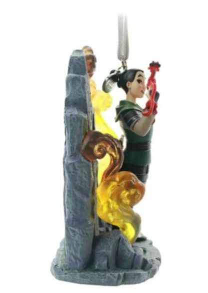 Disney 2020 Mulan Fairytale Moments Sketchbook Christmas Ornament - Image 3