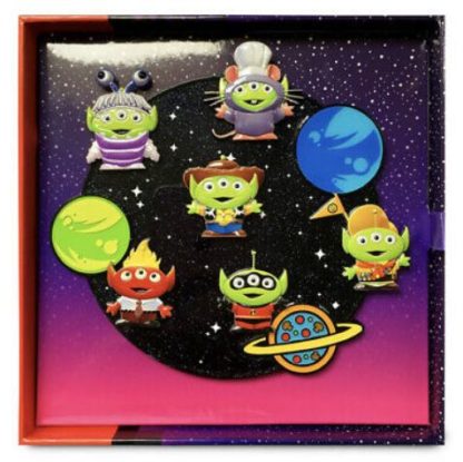 Disney Toy Story Alien Pixar Remix Jumbo Pin Set Limited Edition 1000