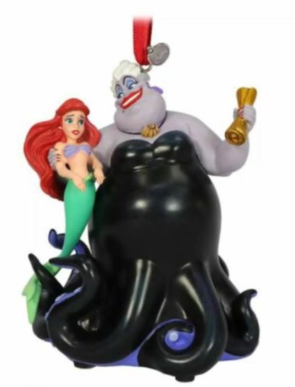 Disney 2020 Ursula Ariel Singing Living Magic Sketchbook Ornament Little Mermaid