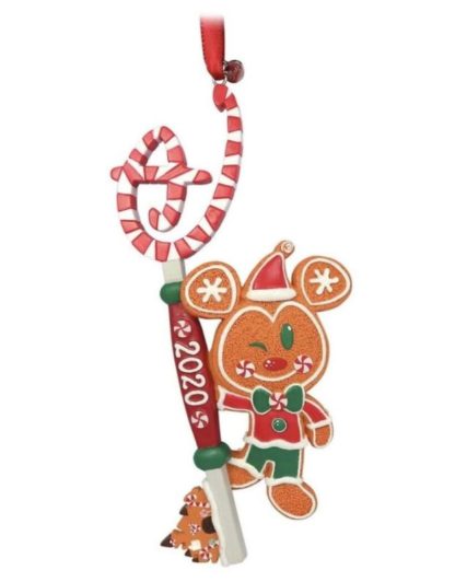 Disney Sketchbook Ornament 2020 - Gingerbread Key - Mickey Mouse- Limited Edition