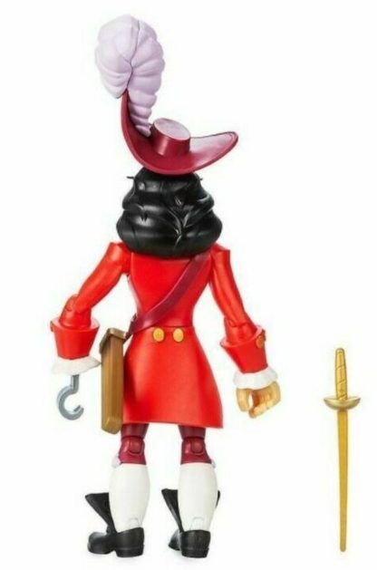 Disney Store Captain Hook Action Figure Toybox 5.5" Peter Pan - Image 3