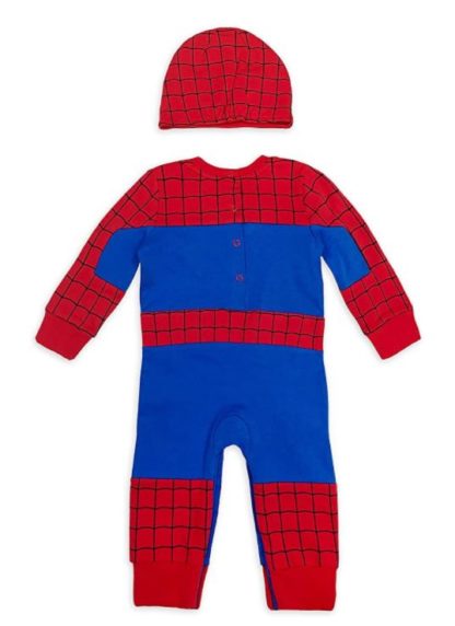 Marvel Spider-Man Costume Romper for Baby - Image 4