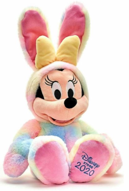 Disney Parks "2020" Easter Minnie Mouse 14" Plush Stuffed Toy