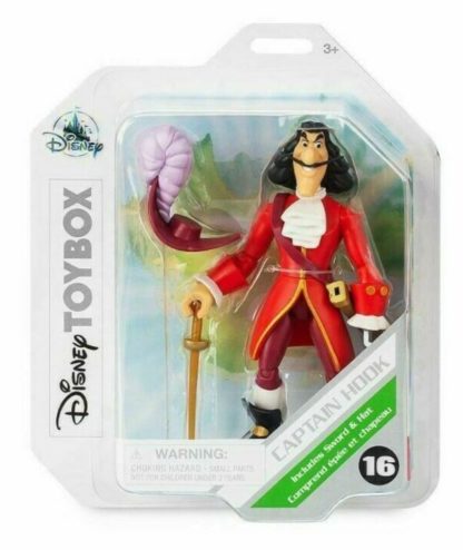 Disney Store Captain Hook Action Figure Toybox 5.5" Peter Pan - Image 2