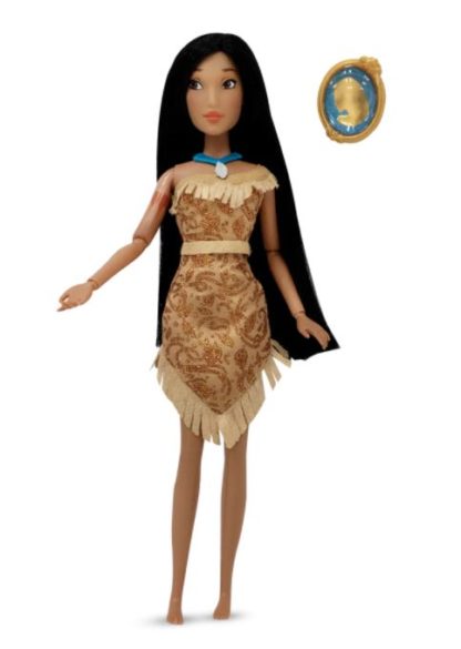 Disney Pocahontas Classic Doll with Pendant – 11 1/2''