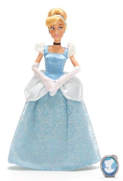 Disney Cinderella Classic Doll with Pendant 11 1/2"