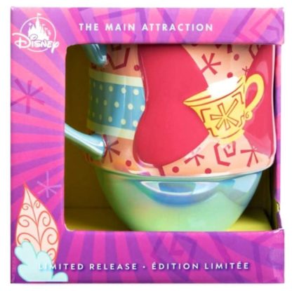 Disney Minnie Mouse Main Attraction March Alice Wonderland Mad Tea Party Mug