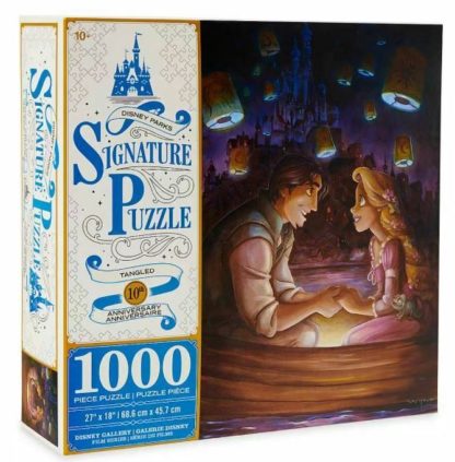 Disney Parks Tangled Rapunzel and Flynn Rider 1000 Piece Jigsaw Puzzle - Image 2