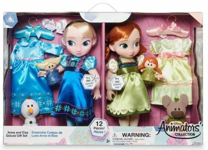 Anna and Elsa Singing Dolls Deluxe Gift Set - Disney Animators' Collection