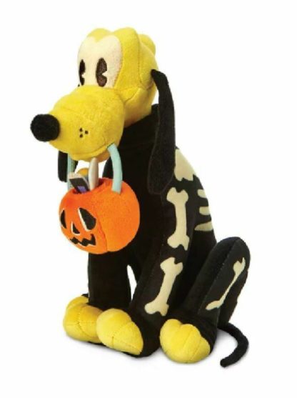 Disney Pluto Skeleton Halloween Plush - Image 3