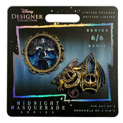 Hades Disney Designer Collection Midnight Masquerade Pin Set – Villains – Limited Release - Image 2