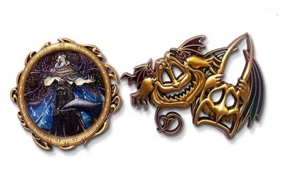 Hades Disney Designer Collection Midnight Masquerade Pin Set – Villains – Limited Release