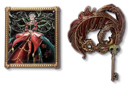 Lady Tremaine Disney Designer Collection Midnight Masquerade Pin Set – Villains – Limited Release