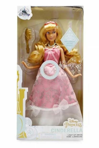 Disney Cinderella Premium Doll with Light-Up Dress 11'' - Image 3