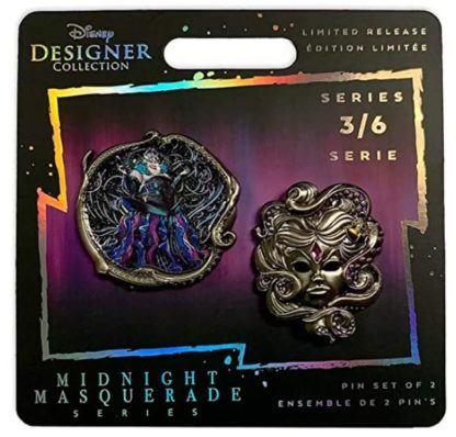 Ursula Disney Designer Collection Midnight Masquerade Pin Set – Villains – Limited Release - Image 2