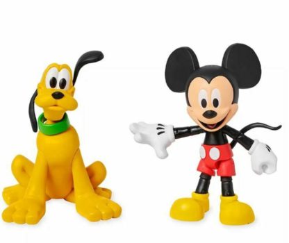 Disney Mickey Mouse and Pluto Action Figure Set - Disney Toybox