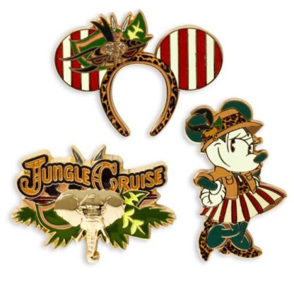 Minnie Mouse: The Main Attraction Pin Set – Jungle Cruise – Limited Release