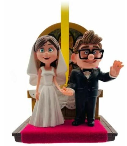 Disney Carl and Ellie Wedding Sketchbook Ornament – Up 2020