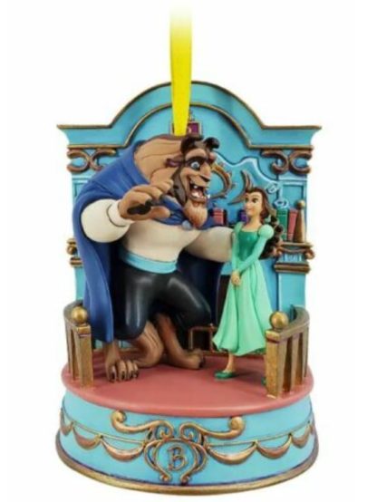 Disney Belle Singing Living Magic Sketchbook Ornament – Beauty and the Beast