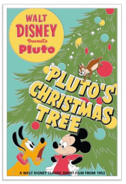 Disney Pluto 90th Anniversary Pin – Pluto's Christmas Tree – Limited Edition