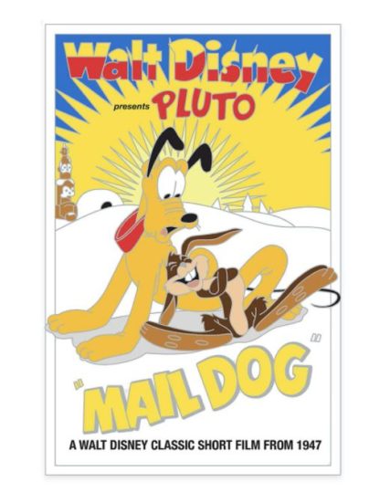 Disney Pluto 90th Anniversary Pin – Mail Dog Show – Limited Edition