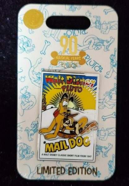 Disney Pluto 90th Anniversary Pin – Mail Dog Show – Limited Edition - Image 2