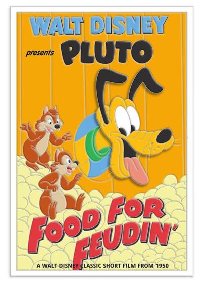 Disney Pluto 90th Anniversary Pin – Food For Feudin' – Limited Edition