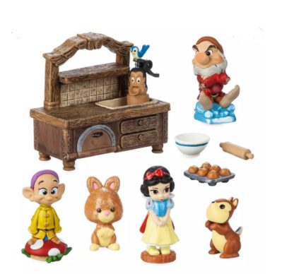 Disney Store Animators' Collection Littles - Snow White Mini Set Figures