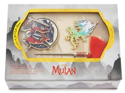 Mulan Disney Pin Set – Live Action Film – Limited Edition to 2,200