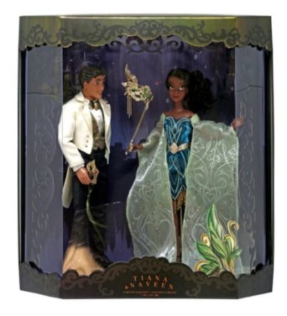 Disney Designer Midnight Masquerade Tiana And Naveen Limited Edition Doll Set