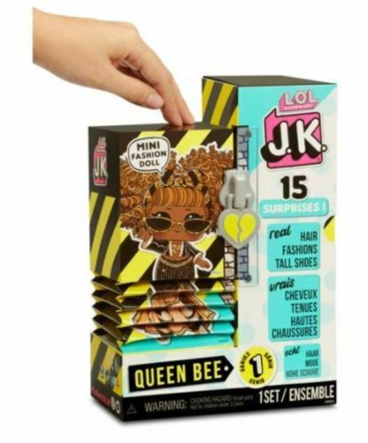 LOL Surprise JK QUEEN BEE Mini Fashion Doll W/ 15 Surprises, Series 1 - Image 3