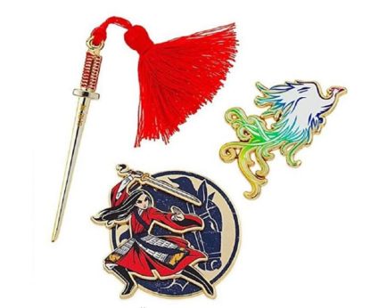 Mulan Disney Pin Set – Live Action Film – Limited Edition to 2,200 - Image 2