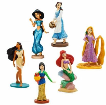 Disney Princess Figure Play Set - 6pc