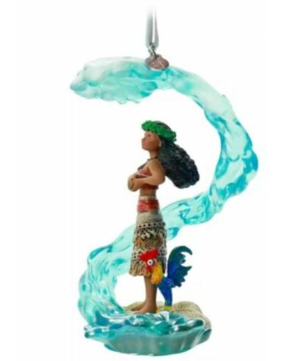 Disney Store 2020 MOANA Fairytale Moments Christmas Sketchbook Ornament - Image 3