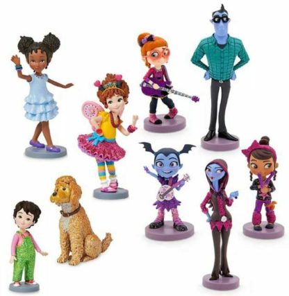 Disney Fancy Nancy and Vampirina 9-Piece Figure Play Set