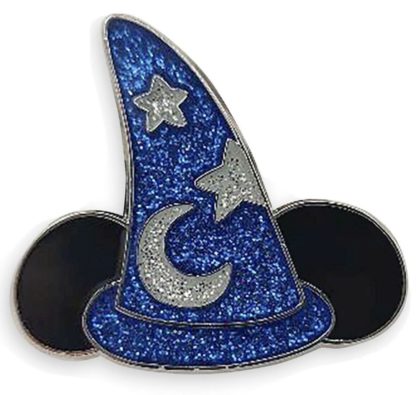 Disney - Wishes Come True Blue Make A Wish Fantasia Sorcerer Hat Pin