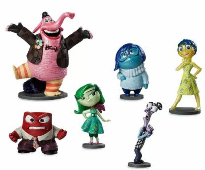 Disney Store Pixar INSIDE OUT Figure Play Set 6pc